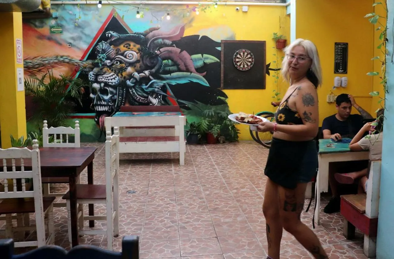 Tres Mundos Hostel Playa del Carmen Mexico
